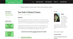 Desktop Screenshot of personal-finance-site.com