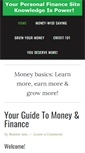 Mobile Screenshot of personal-finance-site.com