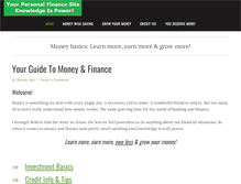 Tablet Screenshot of personal-finance-site.com